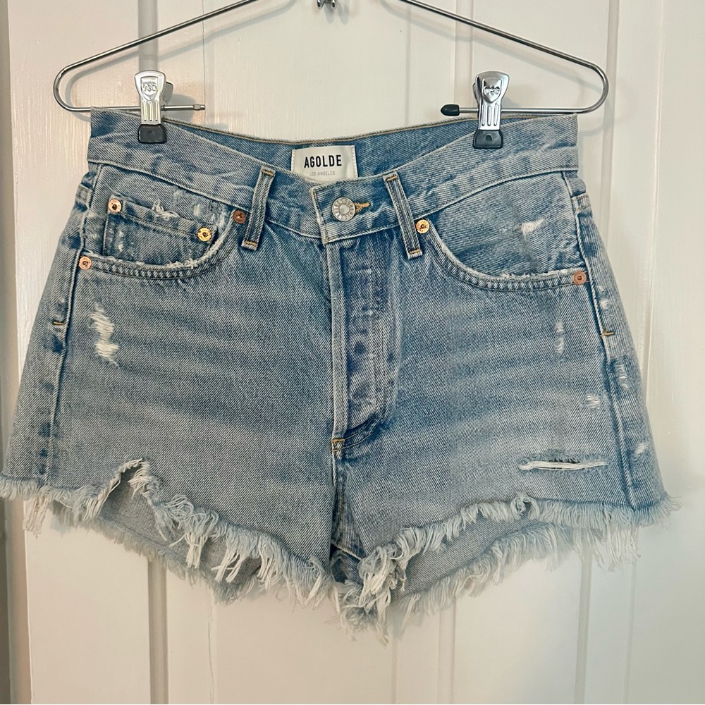 Agolde Parker Vintage Cut Off Shorts